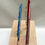 Thumbnail: Set of 3 Fused Glass Flames - Yellow, Red and Blue