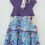 Thumbnail: Years 5-6 Purple Floral Dress BB035