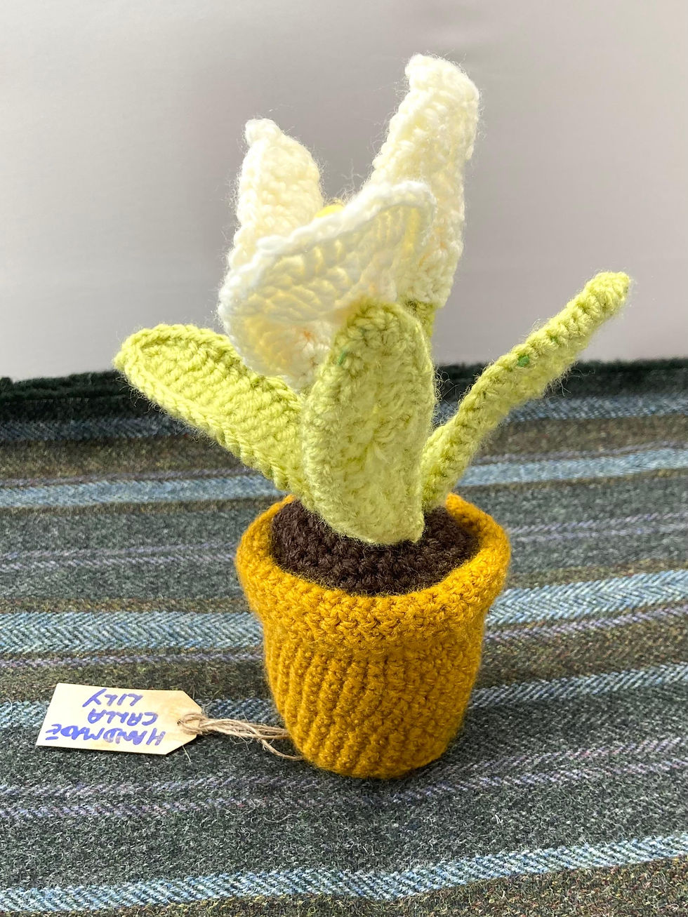 Thumbnail: Crocheted Calla Lily