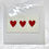 Thumbnail: 3 Red Hearts Blank Card