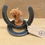 Thumbnail: Lucky Horseshoe With Horse Head Beeswax Candle FD890