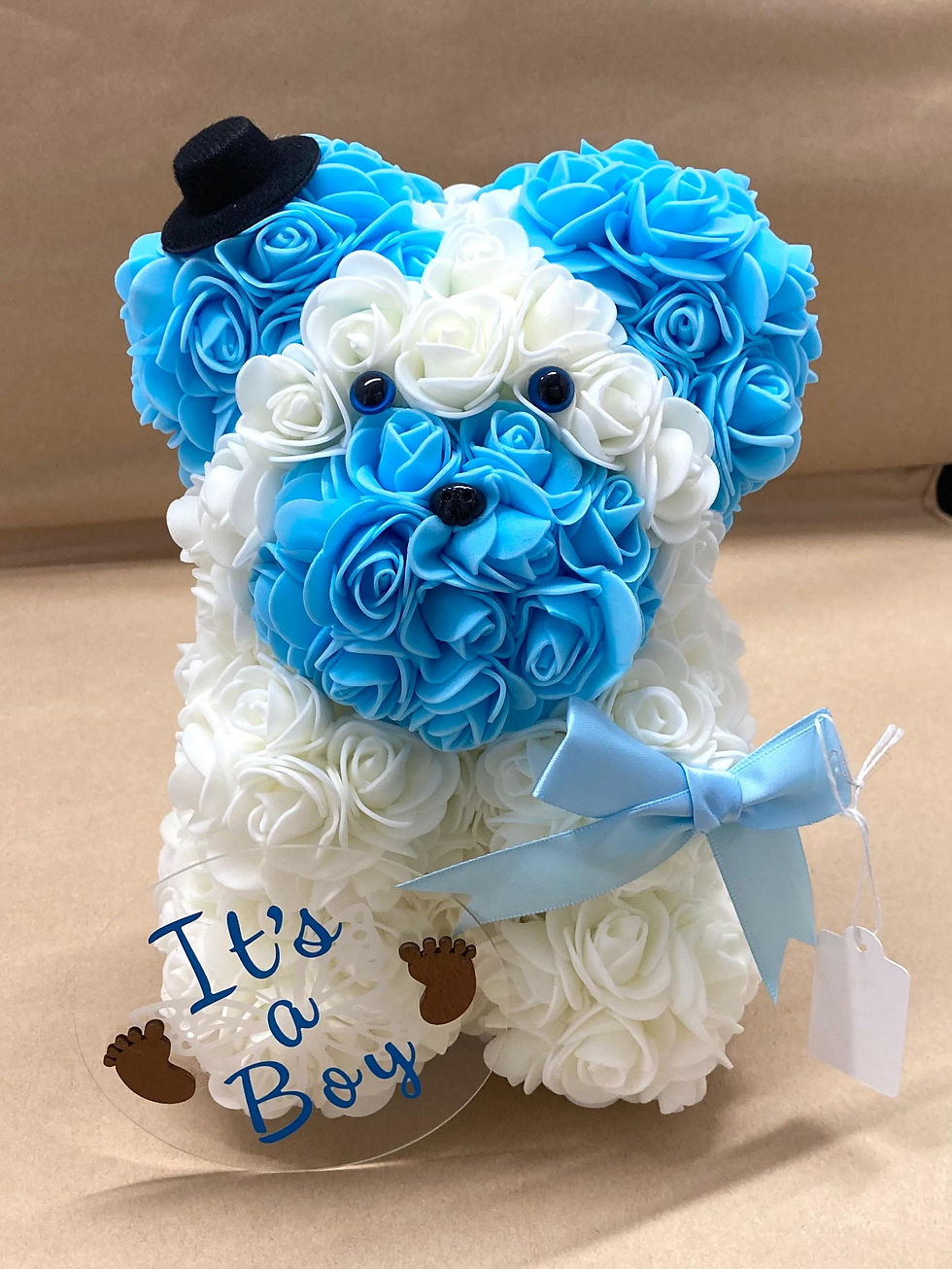 Small Blue "It's a Boy" Bear