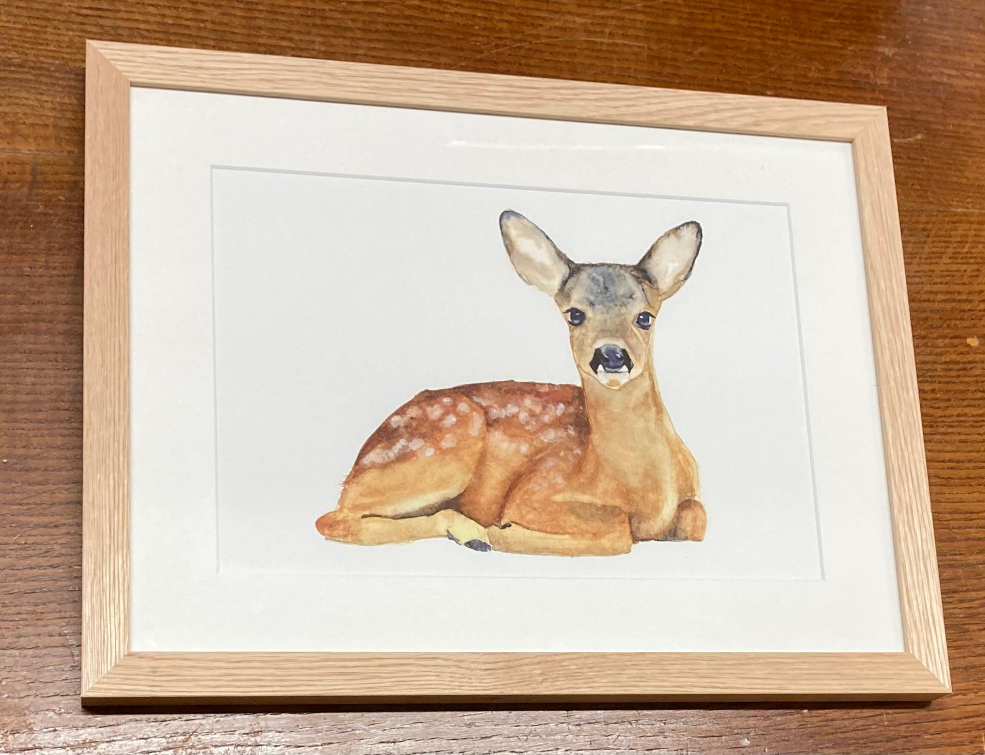 Deer Framed Print