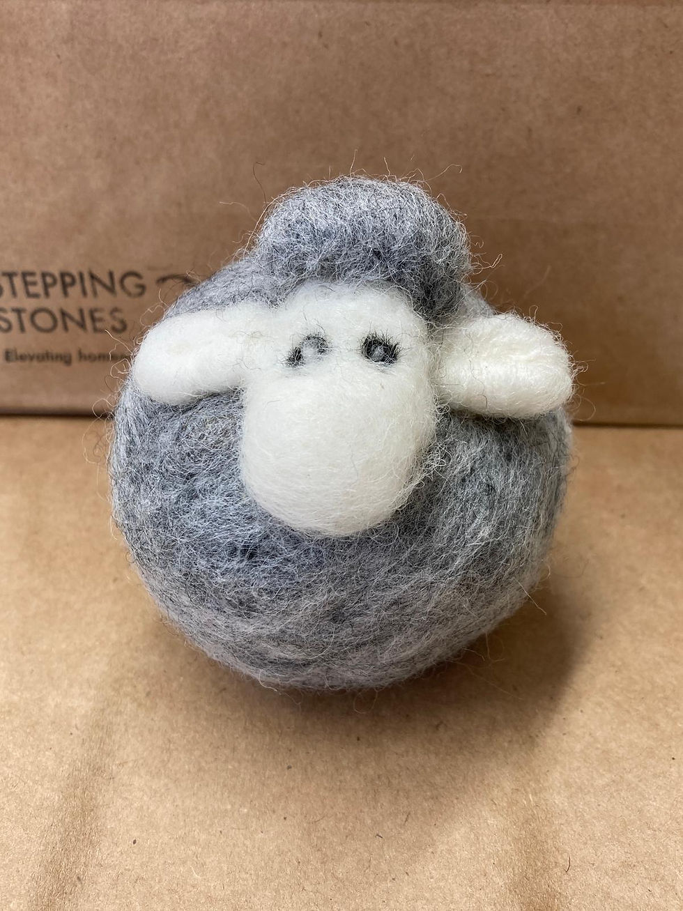 Needle Felted Sheep Pin Cushion