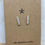 Thumbnail: Short Line Stud Earrings - E7