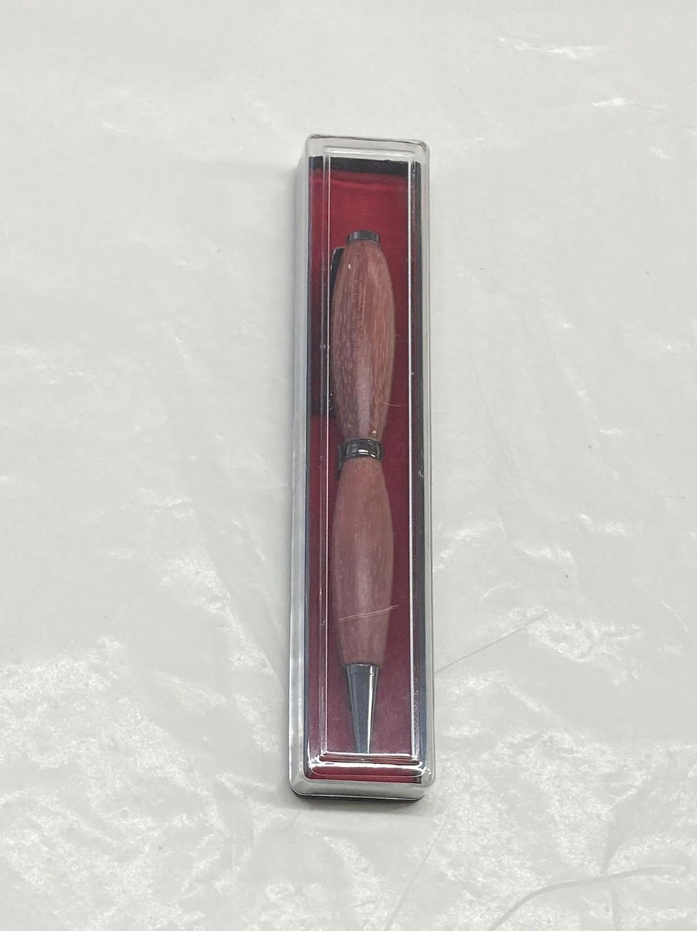 Slimline Hardwood Twist Pen - Purple Heart