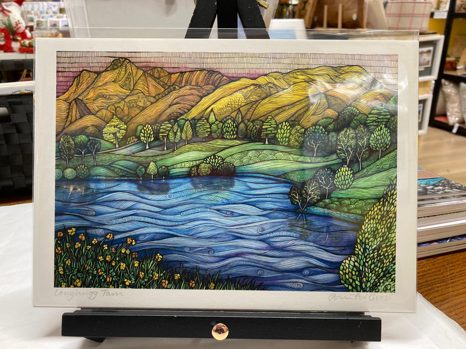 A4 Print - Loughrigg Tarn