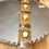 Thumbnail: Whiskey Barrel Stave Candle Holder FD762