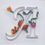 Thumbnail: Framed Quilled Letter A - Purple and Red Flowers