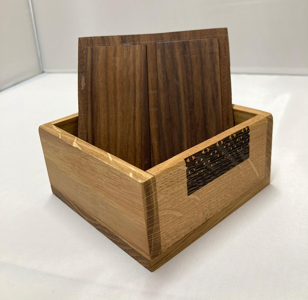 Thumbnail: Wooden Deck of Cards with Box