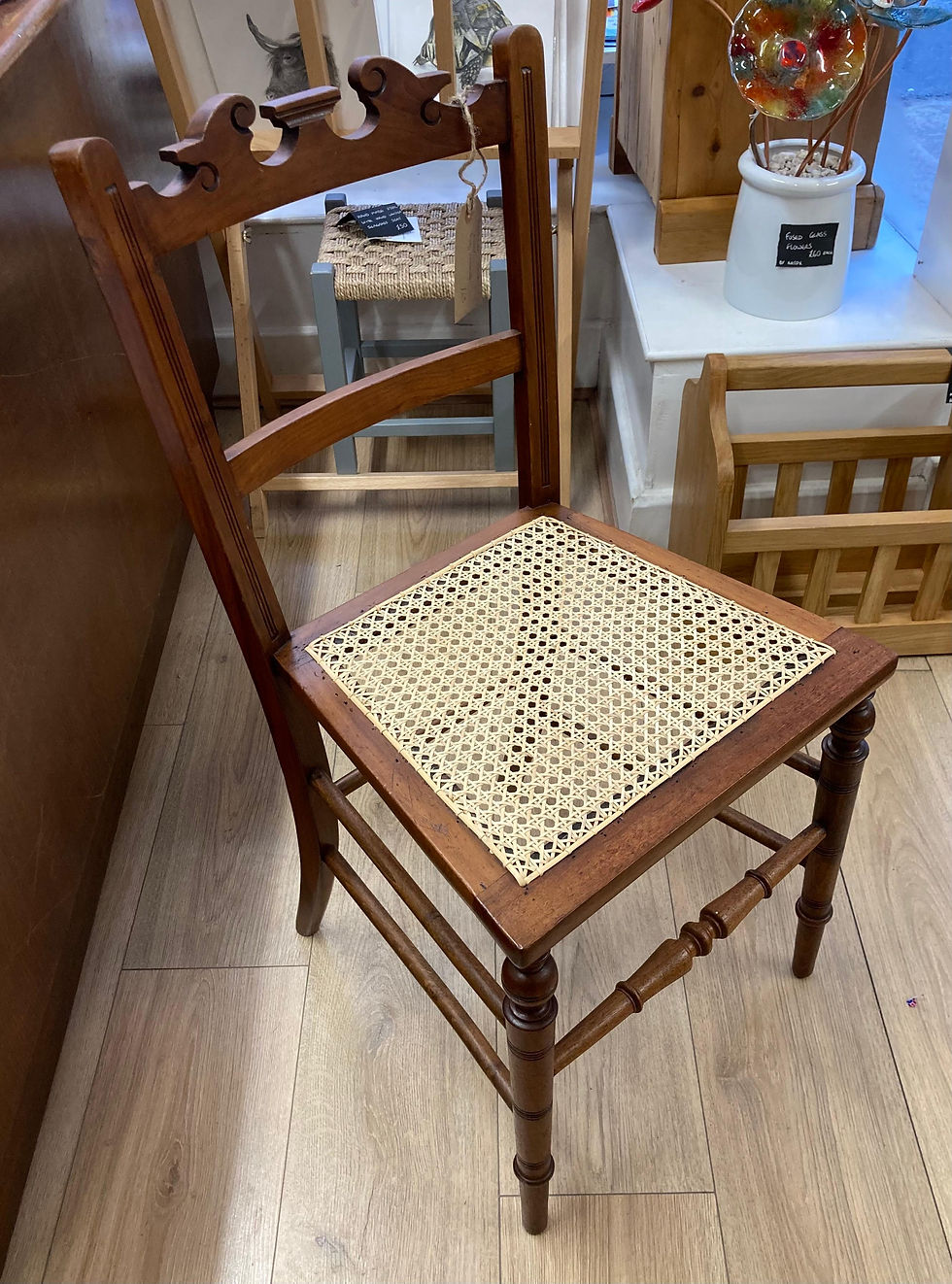 Thumbnail: Victorian Caned Chair