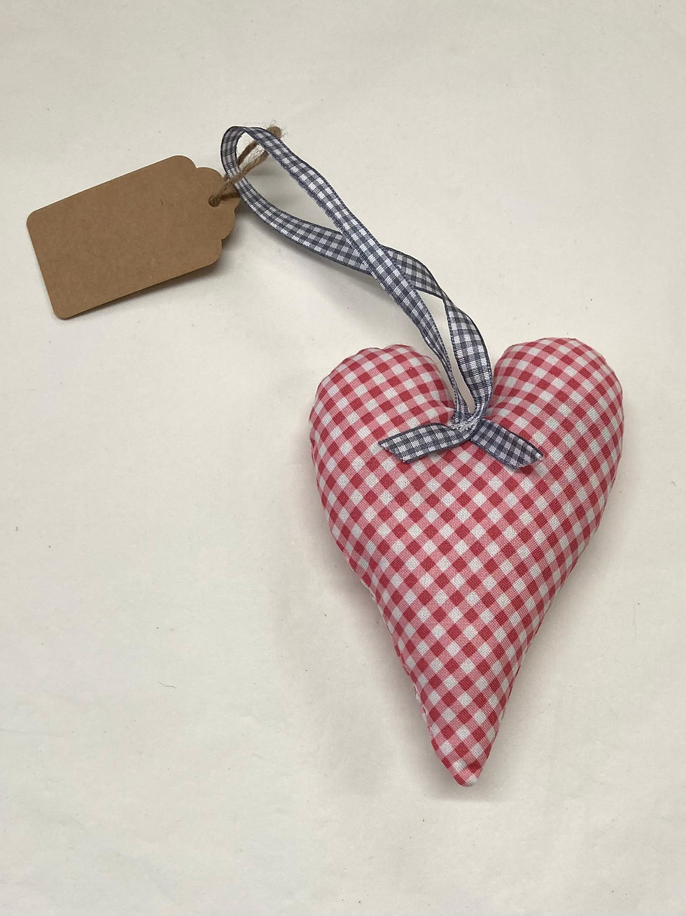 Thumbnail: Gingham Lavender Heart Hangers