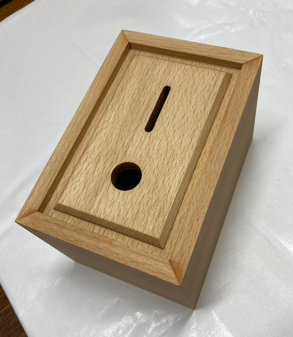 Thumbnail: Oak Money Box