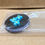 Thumbnail: Quilled Forget Me Not Round Keyring