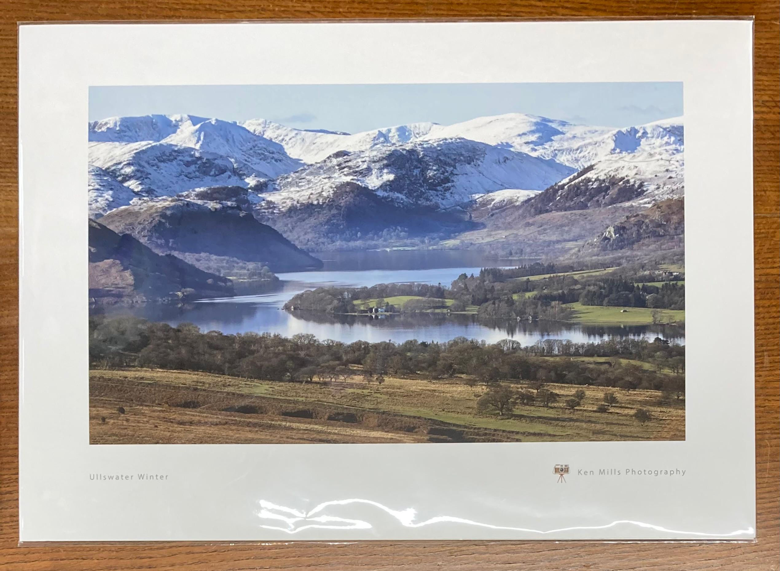 A2 Ullswater Winter Print