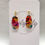 Thumbnail: Colourful Polymer Clay Dangle Earrings