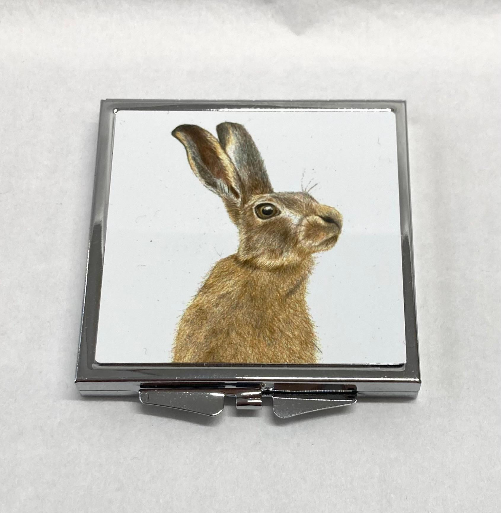 Compact Mirror - Hare