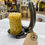 Thumbnail: Horseshoe Candle Holder with Bee Pillar Candle FD995
