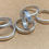 Thumbnail: Thin Hammered Band Rings