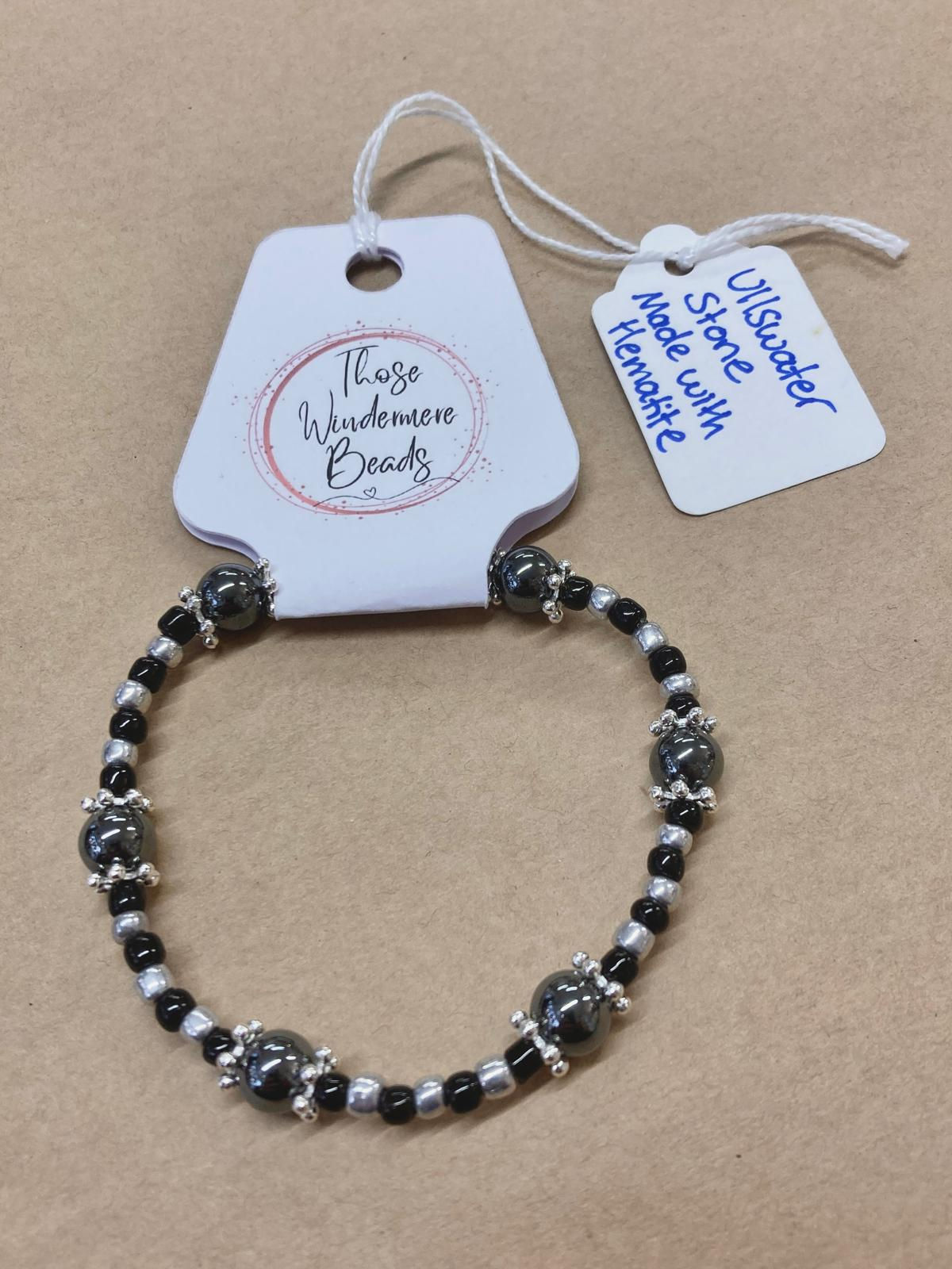 "Ullswater Stone" Bead and Gemstone Bracelet