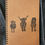 Thumbnail: A5 Lino Printed Sketchbook or Notebook - Farm Animals