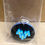 Thumbnail: Quilled Forget Me Not Round Keyring