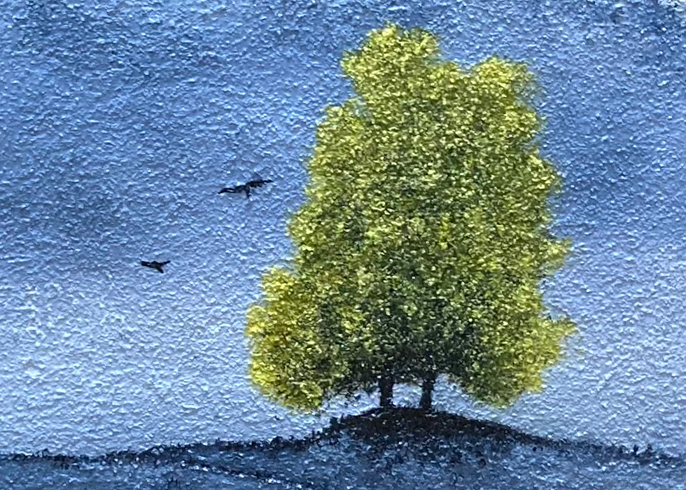 Thumbnail: “You Lift Me Up” Acrylic on Wood Painting