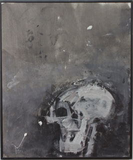 Josef Winkler, acrylics on wood panel, 60x50 cm, 2011