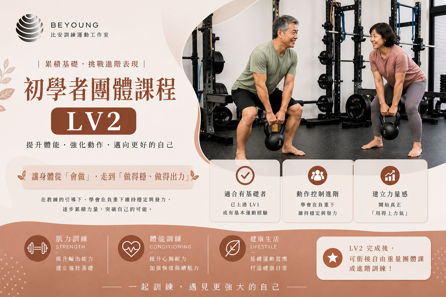 初學者團體課程LV2（面授）