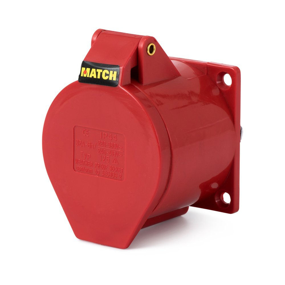 ניסקו Aשקע לוח ישיר  5*32