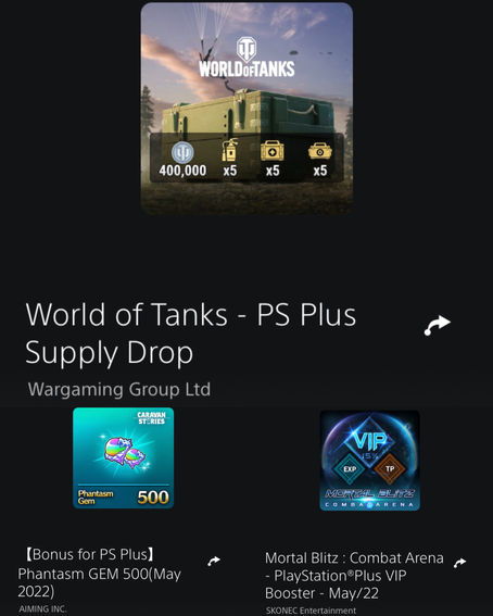 PS4: May 2022 packs for World of Tanks, Caravan Stories, & Mortal Blitz: Combat Arena [PS Plus DLC]