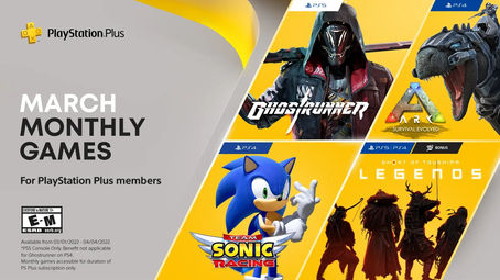 News: PS Plus games for March 2022 have been revealed.
