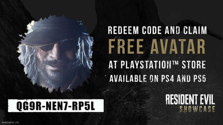 News: Resident Evil showcase on April 15th, free avatar.