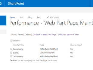 SharePoint Web Part Maintenance Page: How to Access and Utilize it