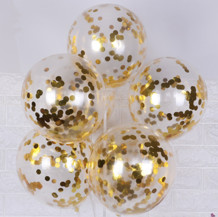 Thumbnail: 228 pc. Black|Gold|Gold Confetti