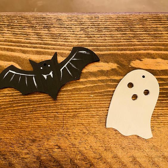 Paint Halloween Decorations (Afternoon)
