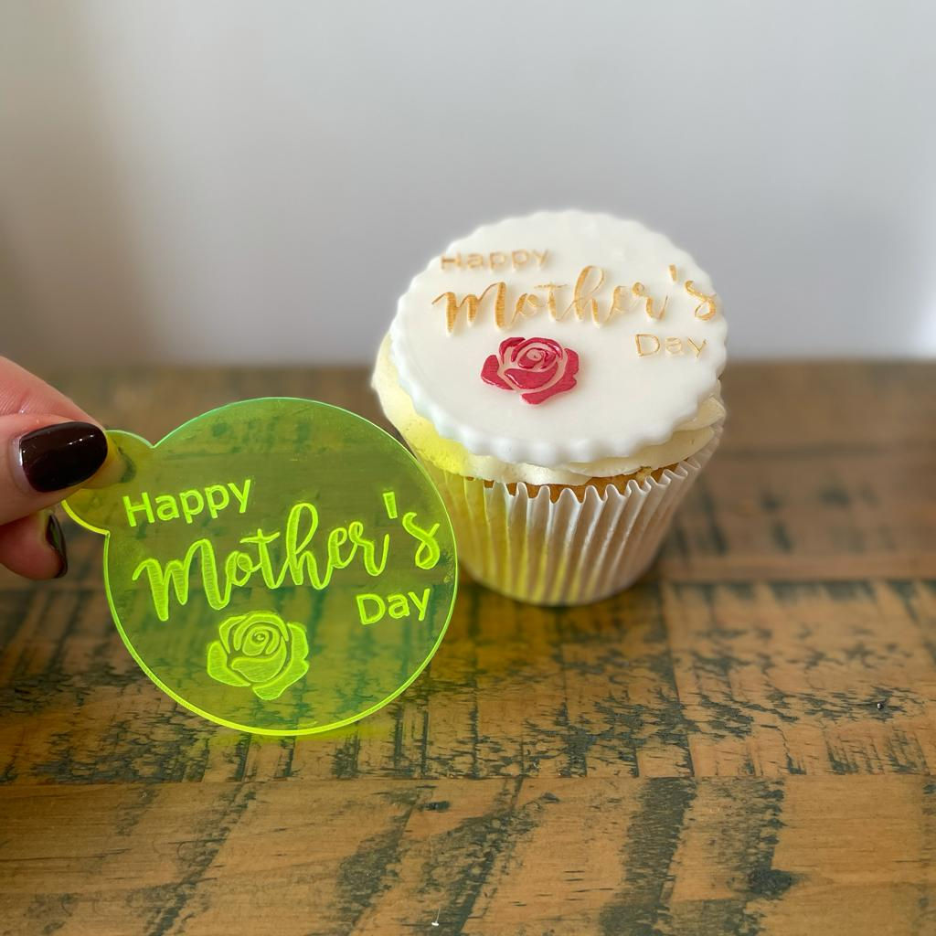 'Happy Mothers Day' Fondant Embosser Stamp