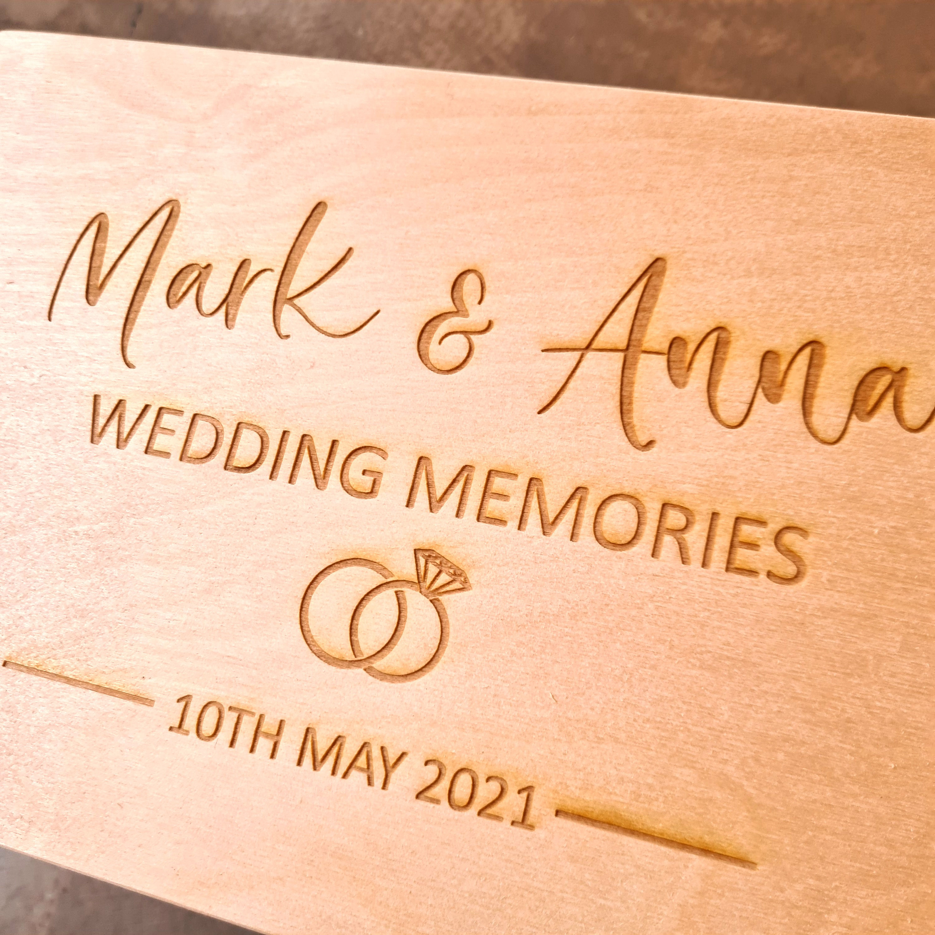 Wedding Memories Keepsake Box