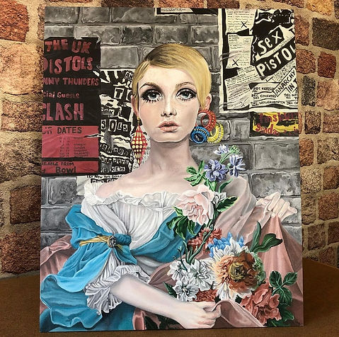‘Mods are news’- Original Painting