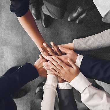Teamwork working togheter