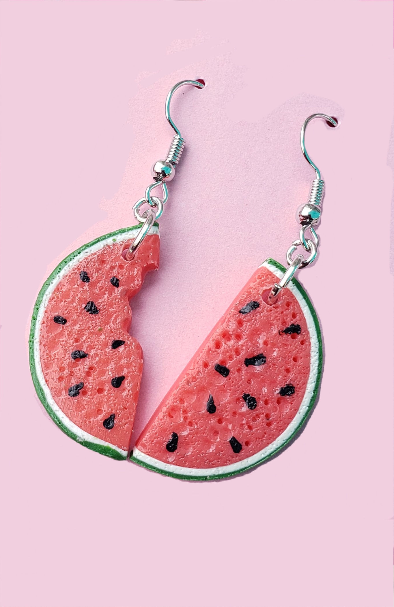 Watermelon Slice Earrings
