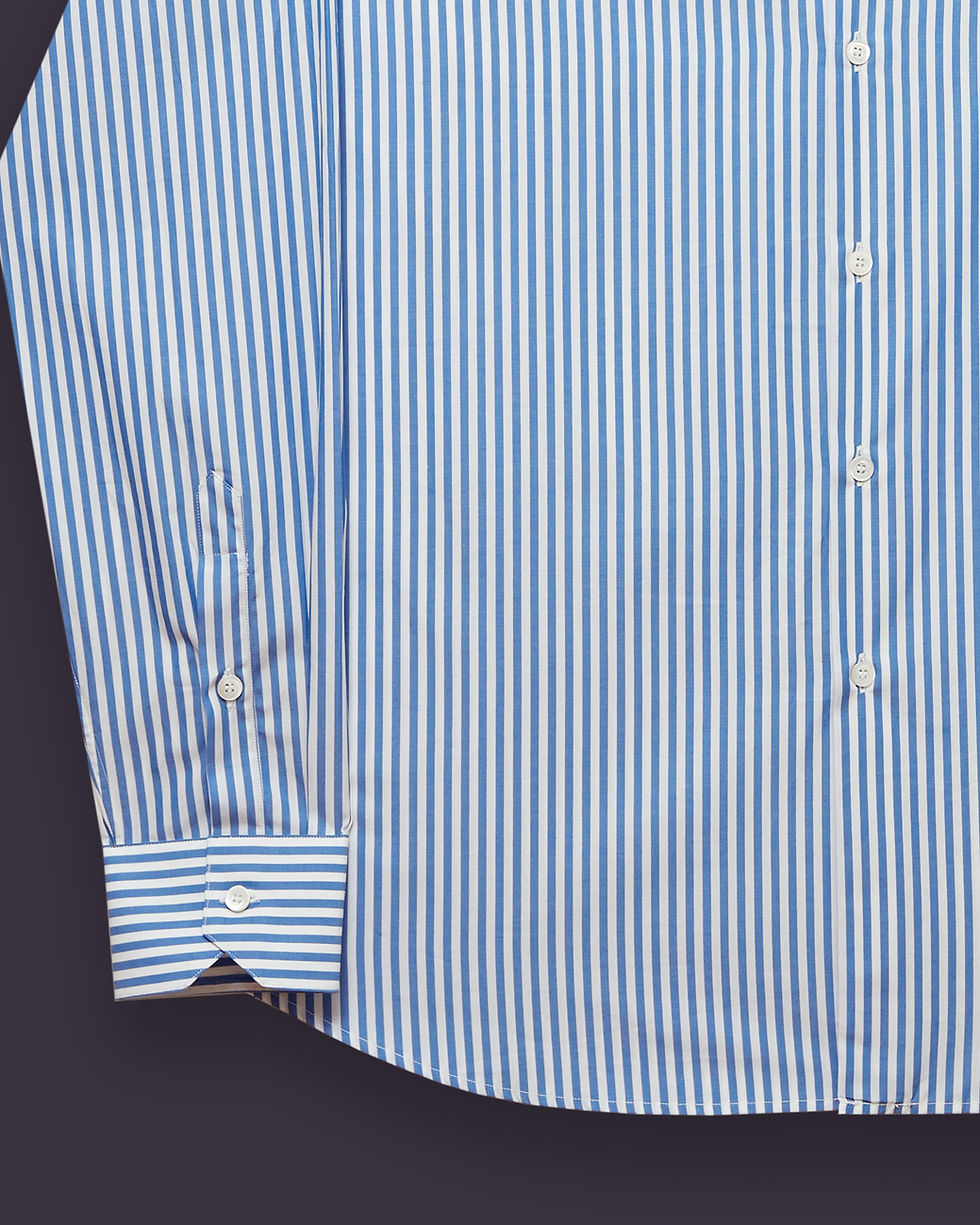 Thumbnail: BLUE STRIPED SHIRT