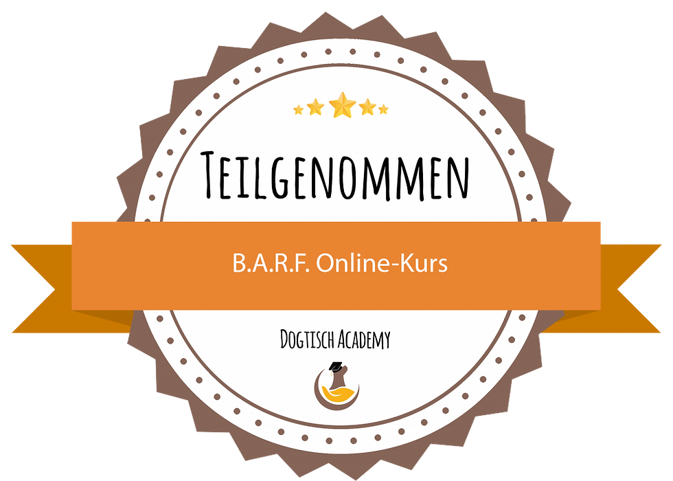 Siegel barf - B.A.R.F. Online Kurs - Michael Graf -Aufgenapft