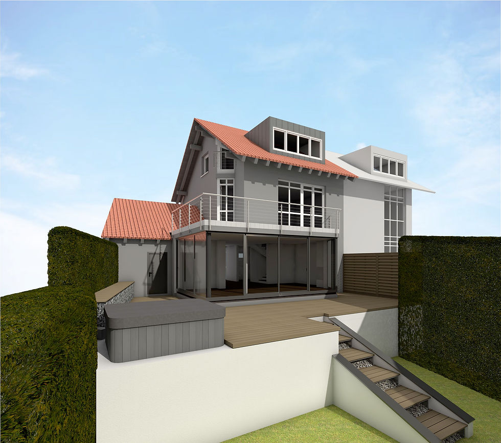 Umbau Doppelhaushälfte München