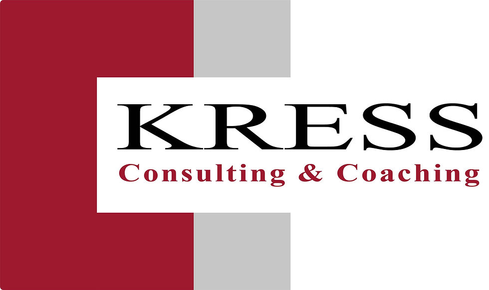 Logo von Kress Caoching and Consulting - München und Schottland - Logodesign Nico Scherer von NicoMediaDesign und Webdesign - Neue Wesbite für Bärbel Kress