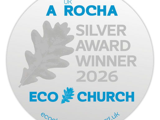 Geschafft, unsere Kirche hat den Silver Award bekommen. 