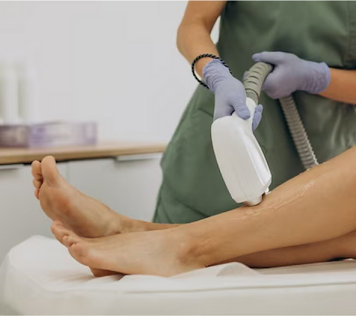 Laser epilation, hair removal therapy.png