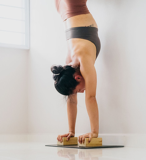 wall handstand