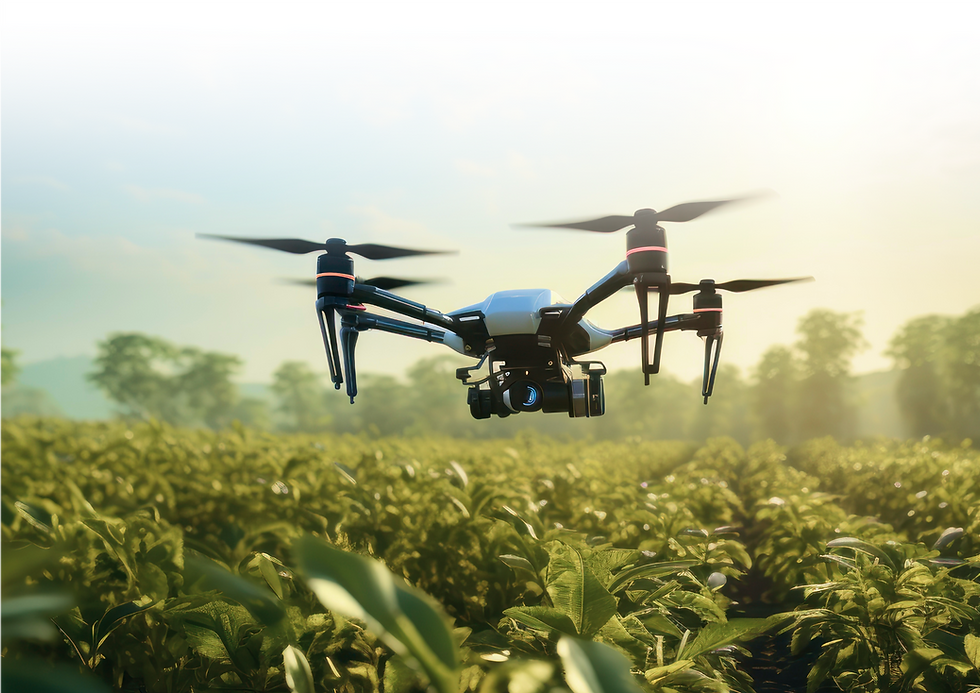 Drone graphic depicting policy recommendations published by AnantLaw on Draft Drone Rules 2021 shared by Government of India