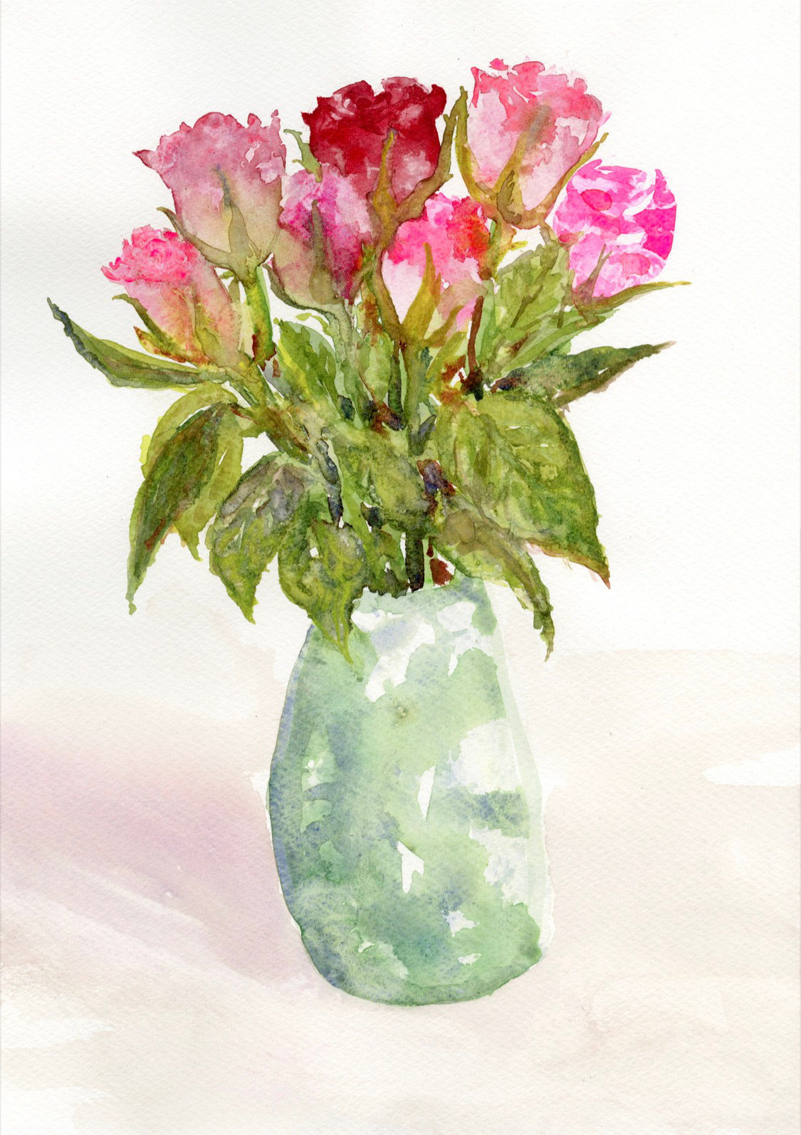 ‘Whimsy’ pack of 8 greeting card